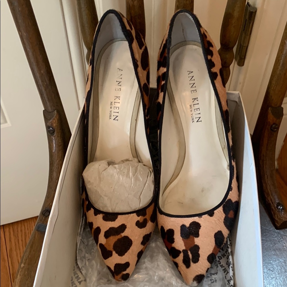 Anne Klein Leopard Print Women's Heels